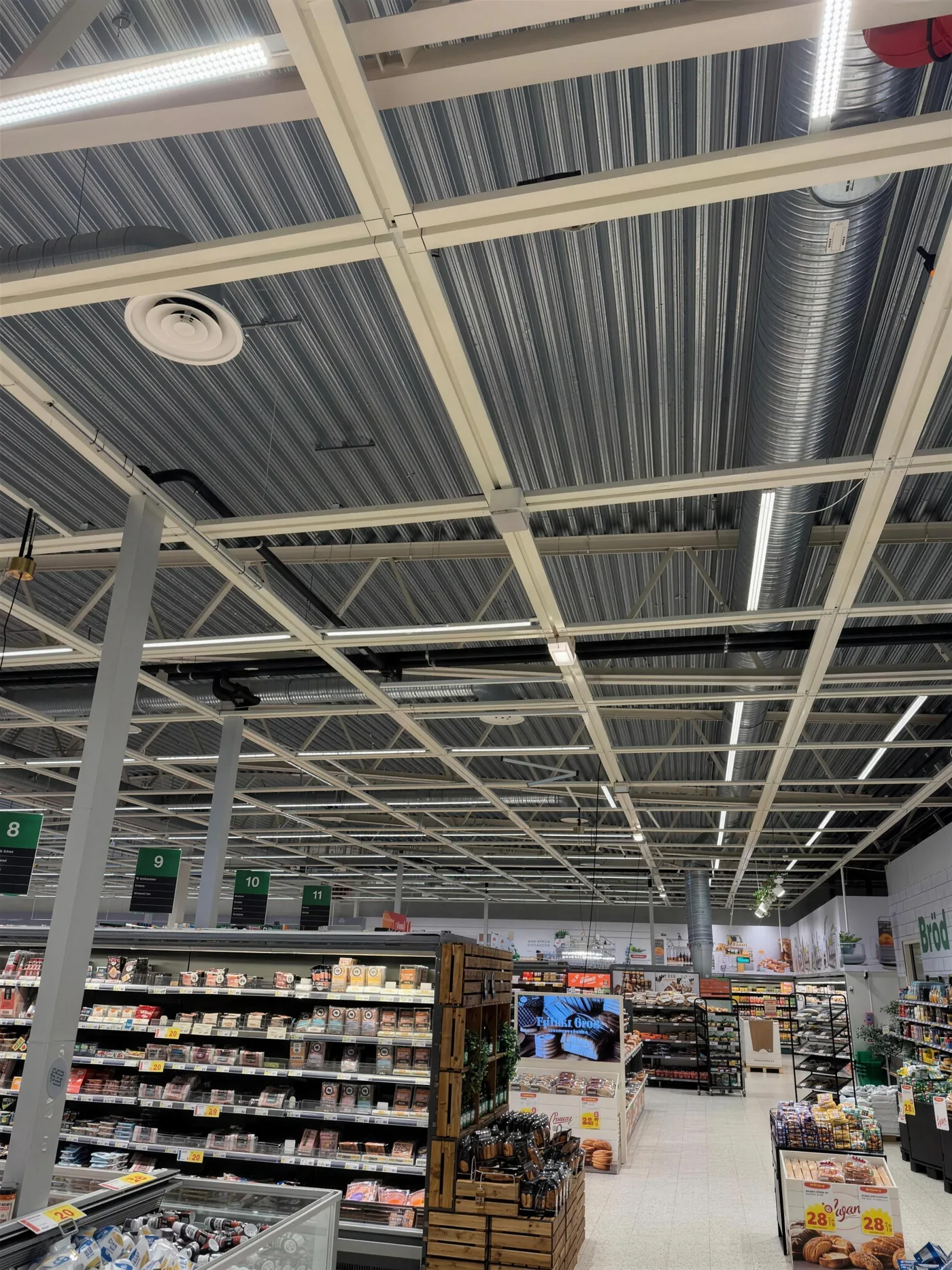 Coop Falköping efter Greenmorals LED-uppgradering
